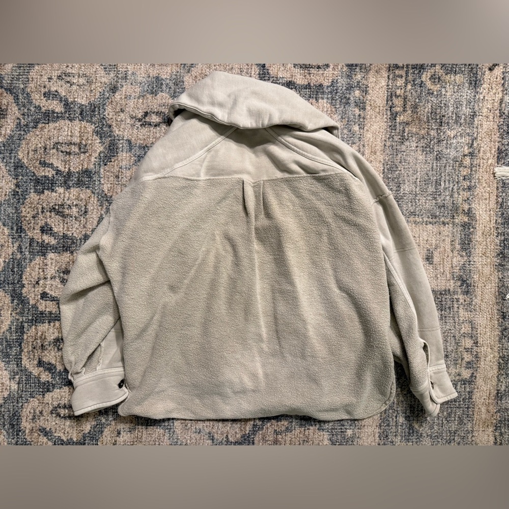 Free People Cream Oversized Jacket - Picture 5 of 6